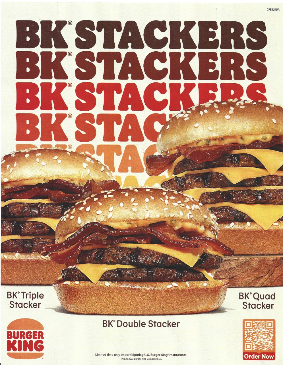 Burger King Printable Coupon Inserts - Expires May 2023 2