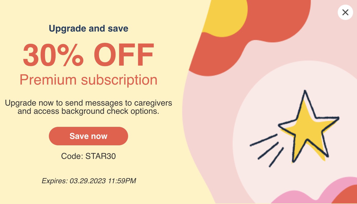 Care.com - 30% Off Premium Subscription Code
