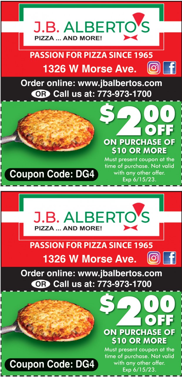 JB Alberto's $ Off Coupons Expire June 15 2023