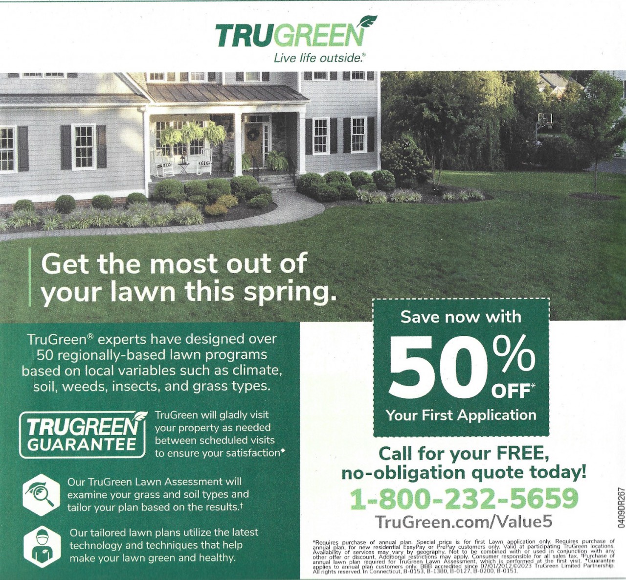 50% Off TruGreen