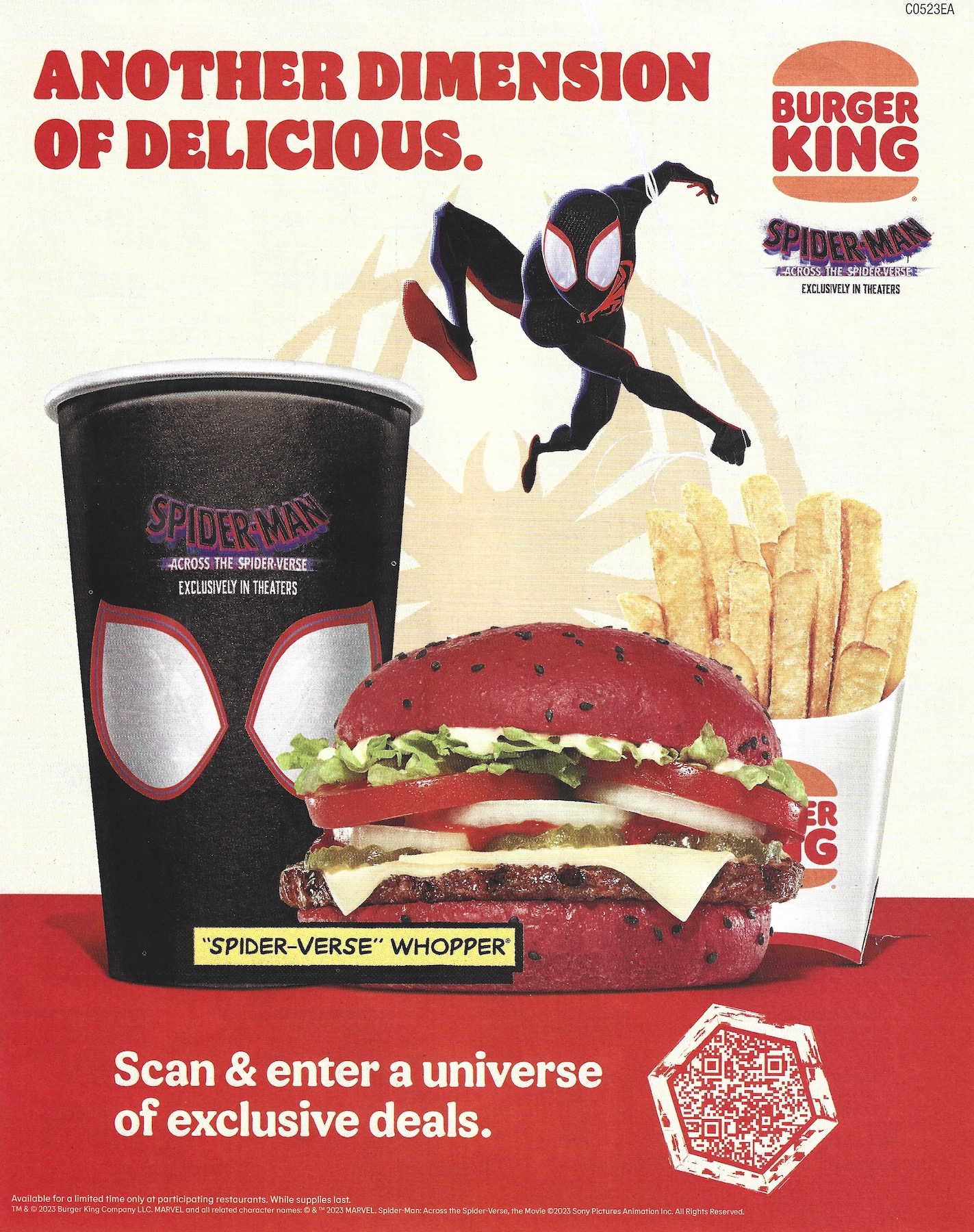 Burger King Printable Coupons (Spider-Verse Whopper) - Expires 07/30/2023