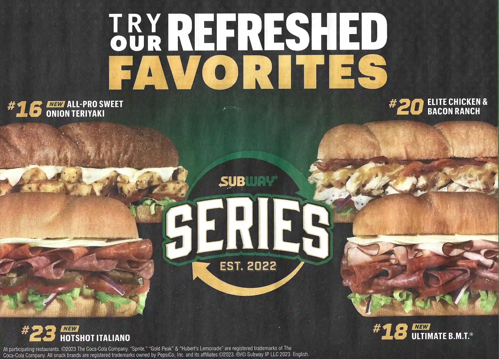 Subway Printable Coupons - Expires 06/25/2023