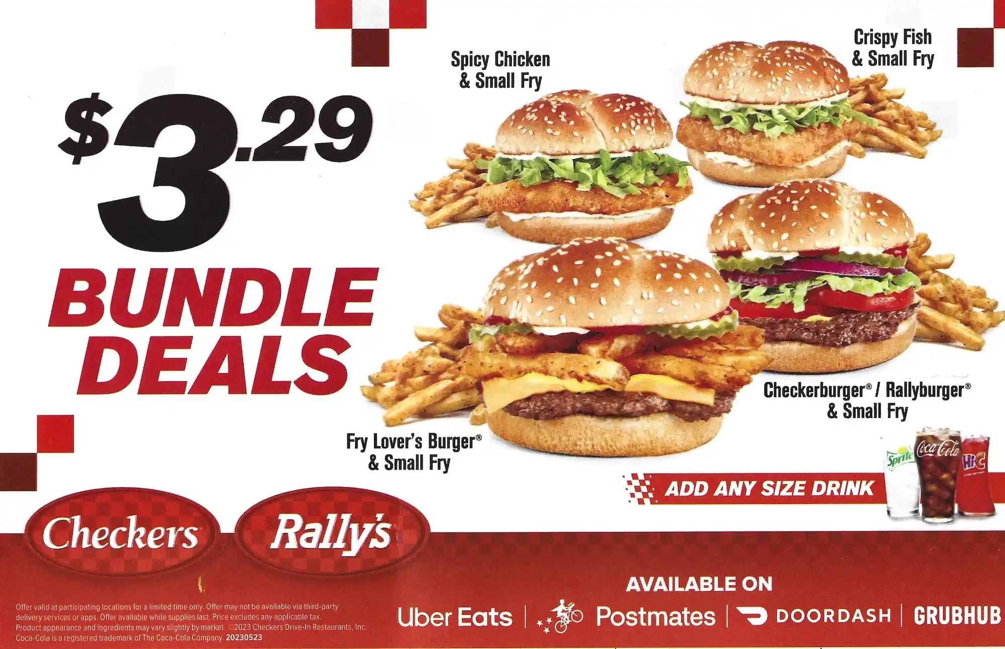 Checkers | Rally's Printable Coupons - Expires 09/30/2023