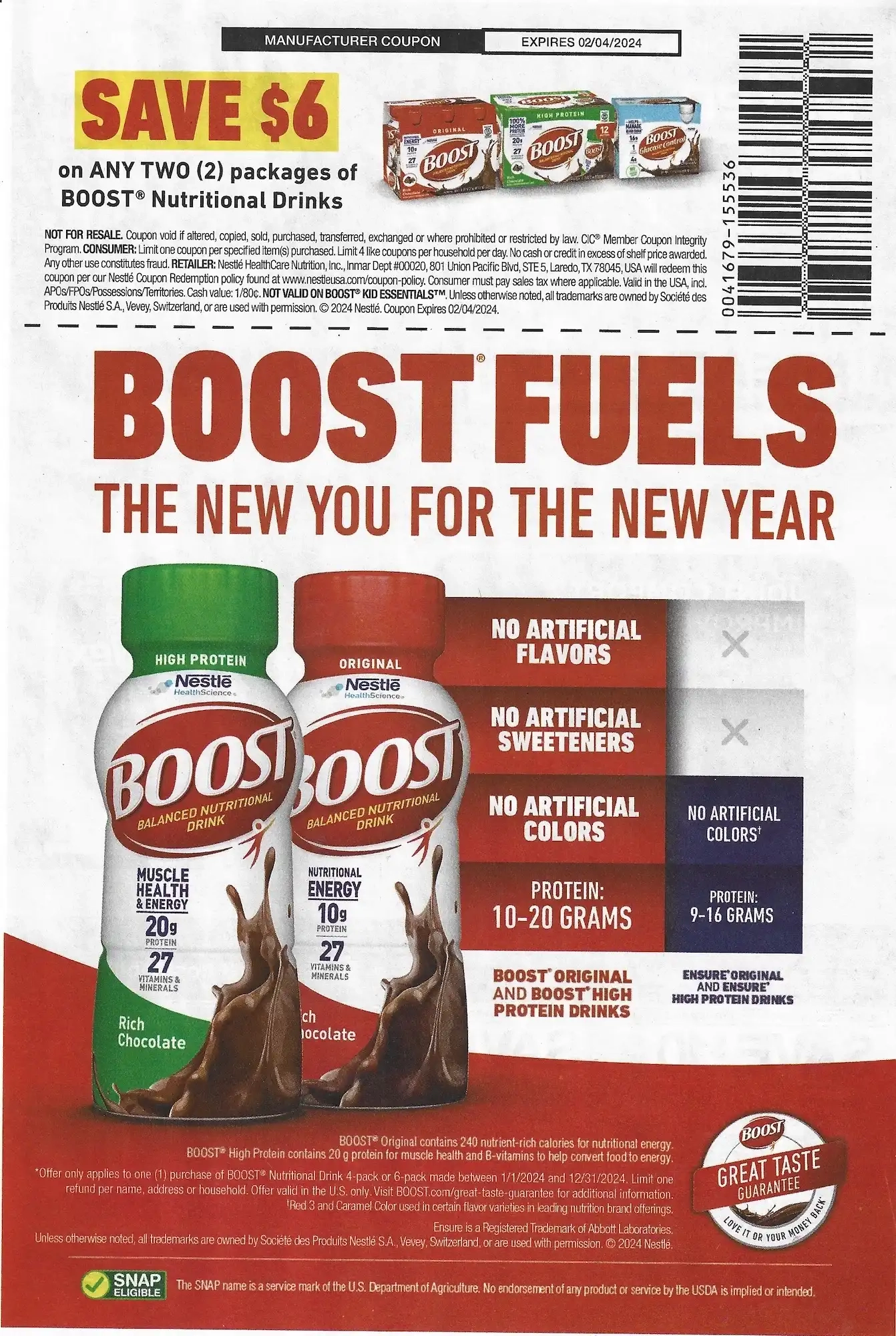 Save.Com Weekly Mailer Coupons - 01/07/2024 Boost