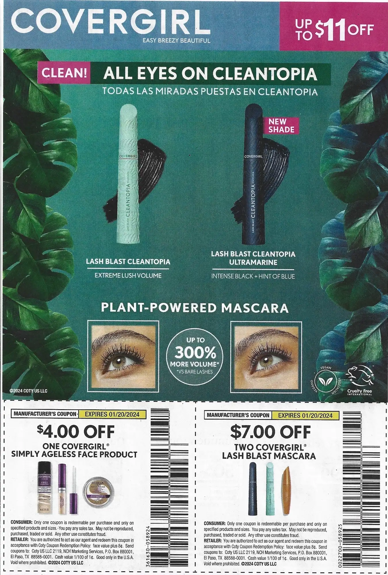 Save.Com Weekly Mailer Coupons - 01/07/2024 Covergirl