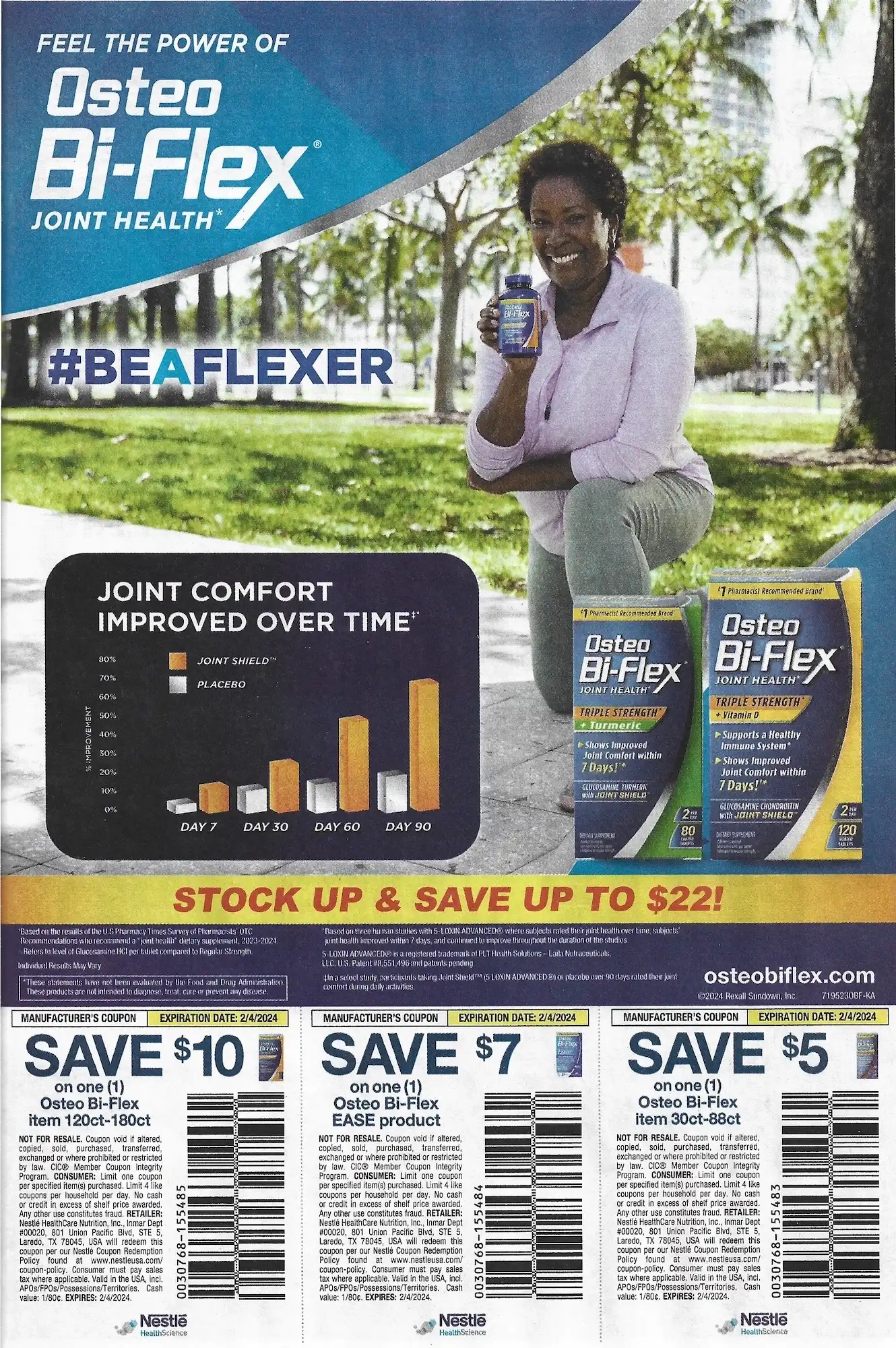 Save.Com Weekly Mailer Coupons - 01/07/2024 Osteo Bi Flex