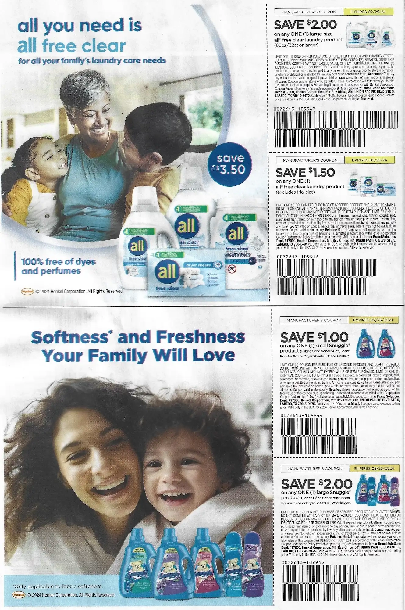 Save.Com Weekly Mailer Coupons 02/11/2024 All Snuggle
