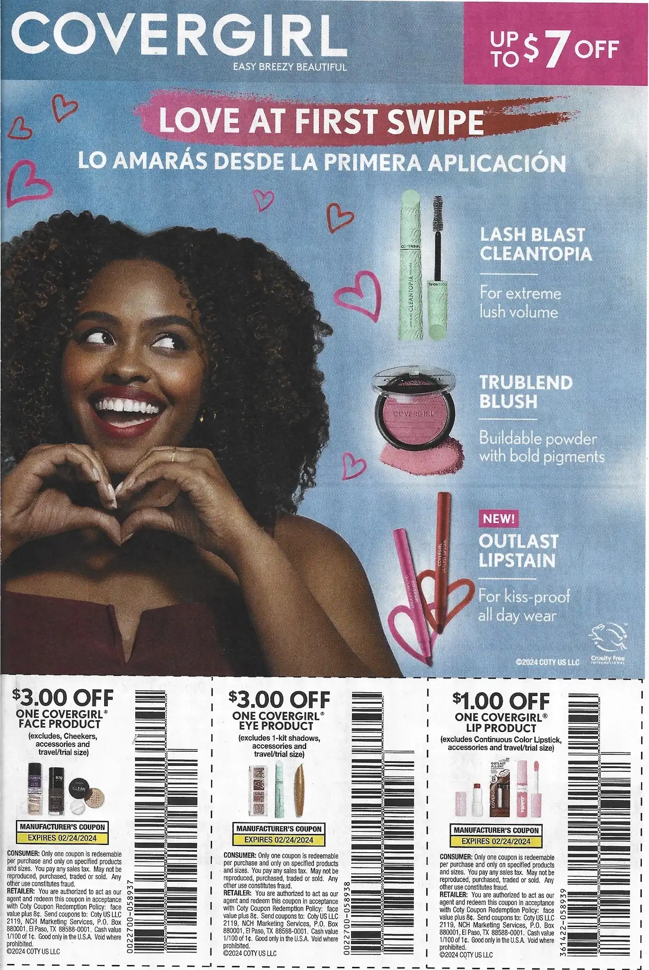 Save.Com Weekly Mailer Coupons 02/11/2024 Covergirl