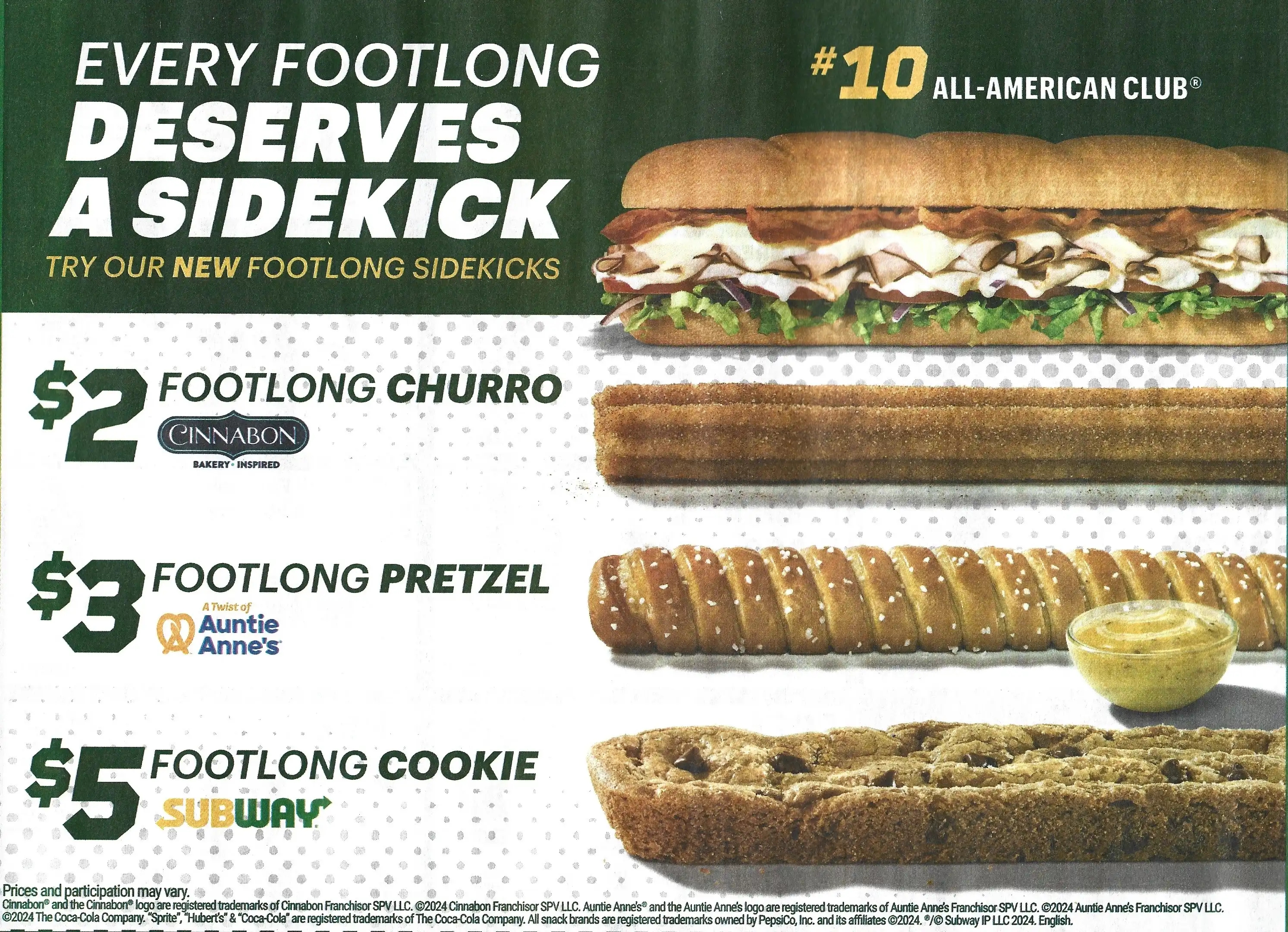 Subway QR Code Coupons Expires 04/11/2024 Cover
