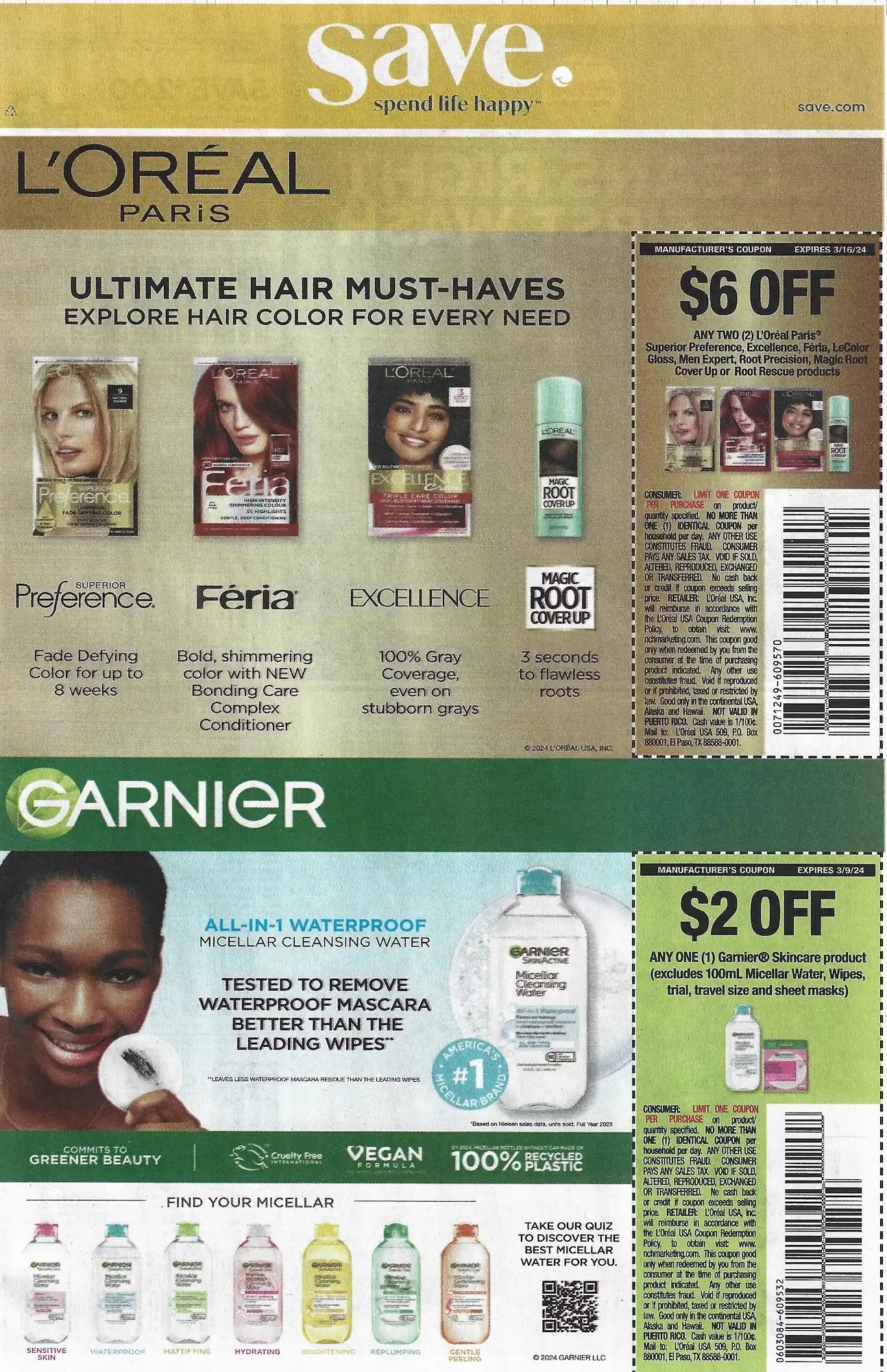 Save.Com Weekly Mailer Coupons - 02/24/2024 Cover