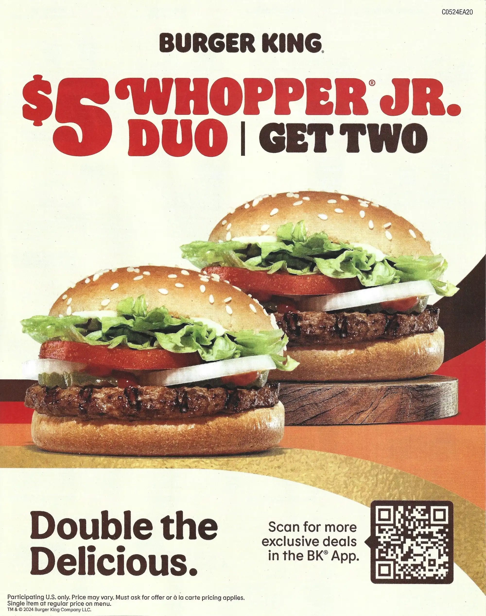 Burger King Coupons - Expires 07/28/2024 Cover